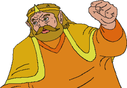 Twog King Harkinian Cutscene Sprite - King Harkinian (434x300), Png Download