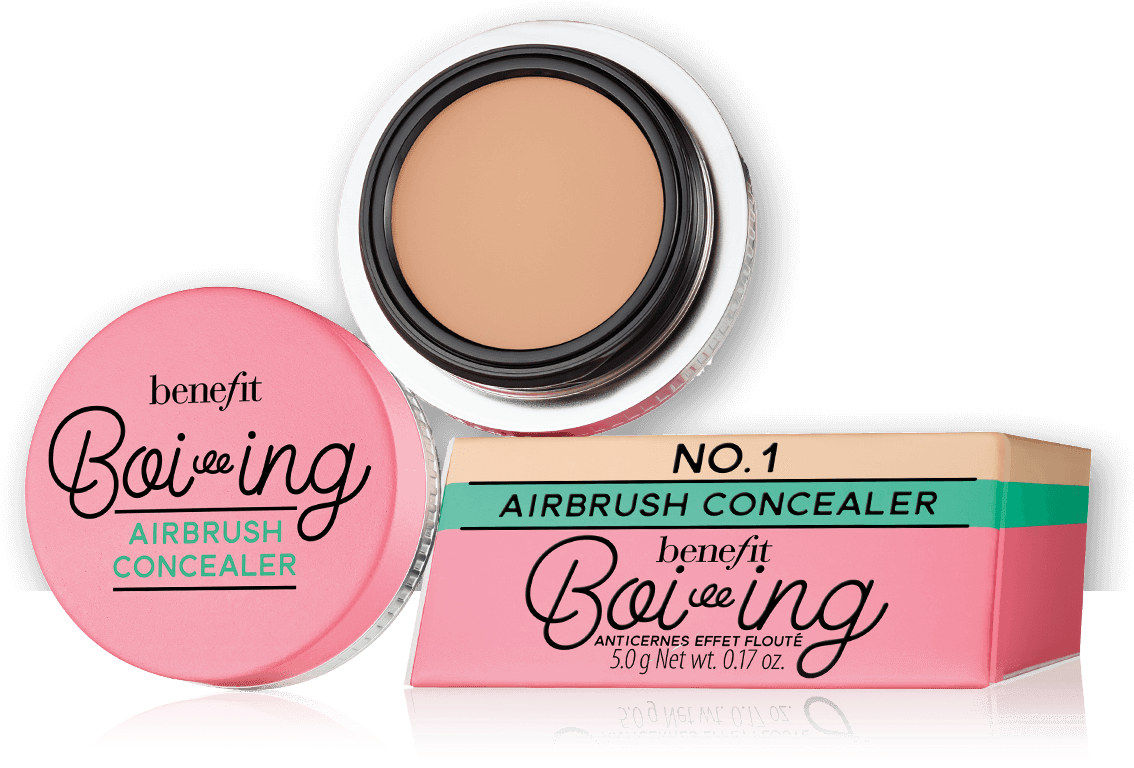 Boi-ing Airbrush Concealer Gives You Lightweight Coverage - Benefit Cosmetics Boi-ing Airbrush Concealer - -medium (1220x1380), Png Download