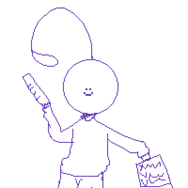 Baldi Xd - Paint (600x600), Png Download