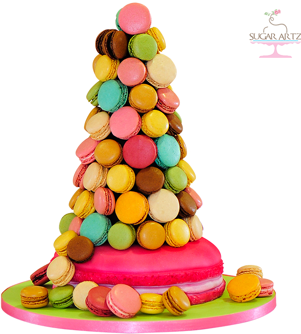 Our Marvellous Macaroon Cake Was Also Featured In Bride - Macaroon (686x686), Png Download