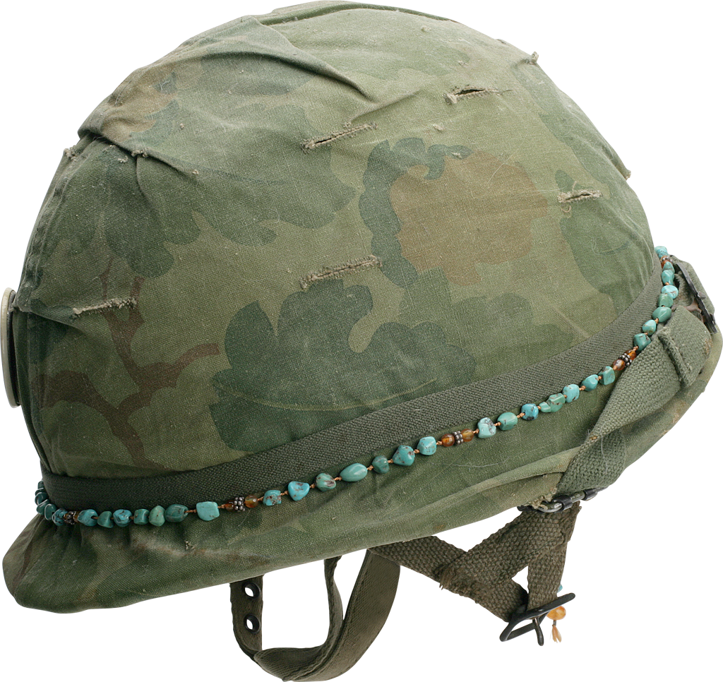 Drawn Helmet Vietnam Helmet - Vietnam War Helmet Png (1024x966), Png Download