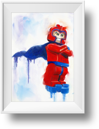 Magneto Print - Magneto (480x480), Png Download