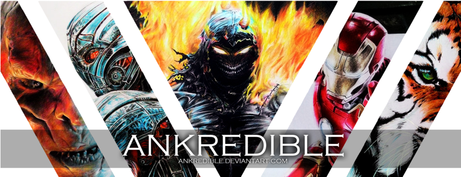 Ankredible Facebook Cover By Ankredible On Deviantart - Facebook (900x370), Png Download
