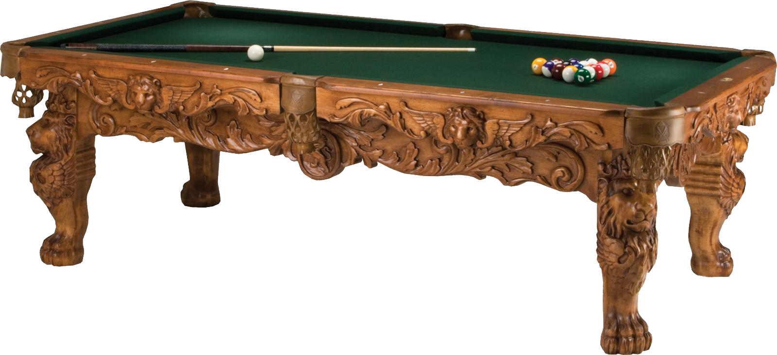 Very Ornate Billiard Table - Connelly Billiards Cortez 8' Pool Table (400x400), Png Download
