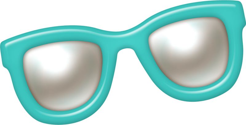 Clipart Sunglasses Flip Flop - Party (800x408), Png Download