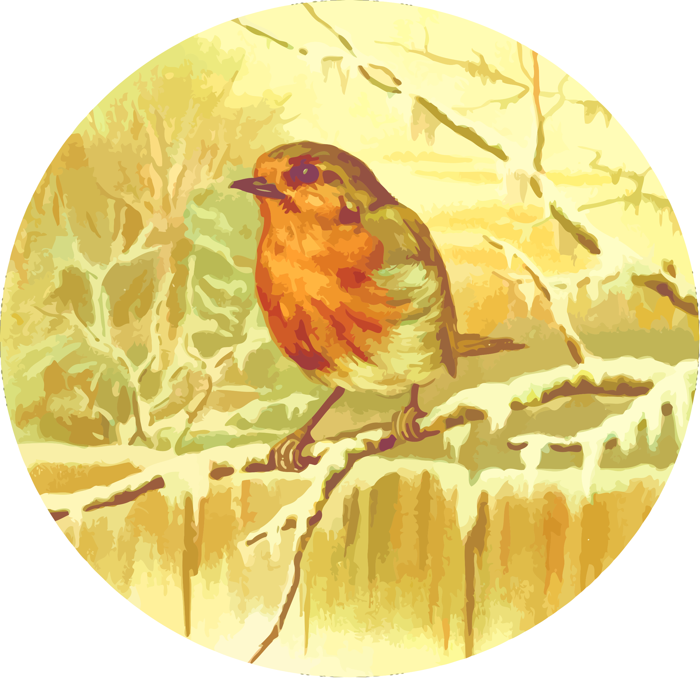 Robin Png (2400x2327), Png Download