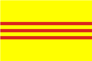South Vietnam Flag - Flag Of South Vietnam (520x416), Png Download