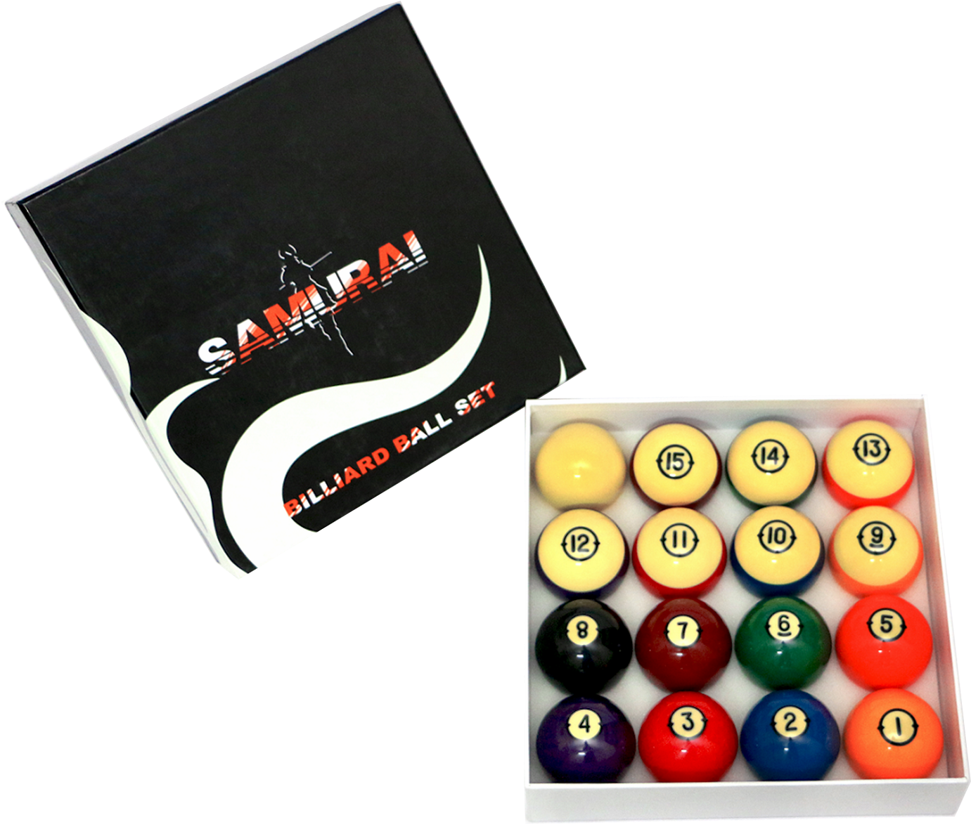 Samurai Pool Ball - Samurai Ball (2400x2400), Png Download