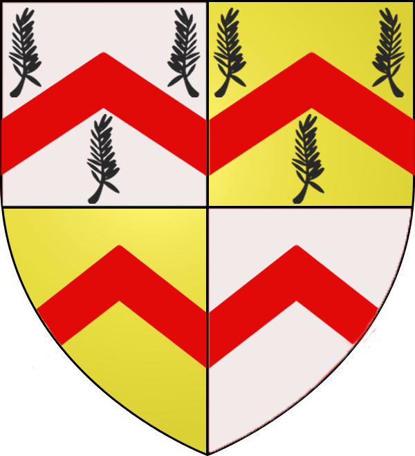 Blason De La Famille Robin De Coulogne - Emblem (600x660), Png Download