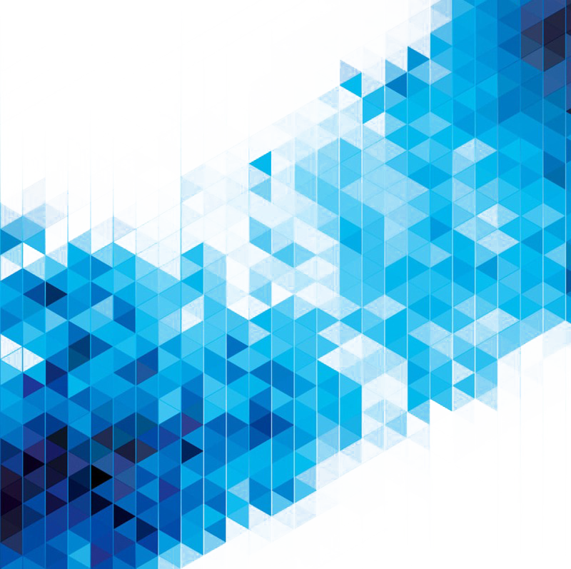 Abstract Art Geometry Stock - Blue Abstract Triangle Png (800x797), Png Download