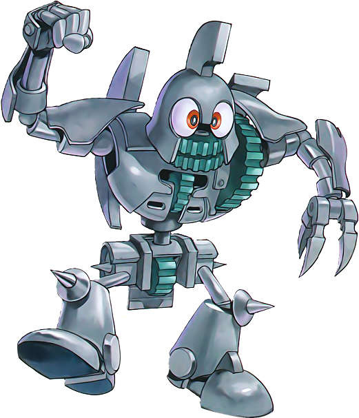 Golem Png - Toon Ancient Gear Golem (622x622), Png Download