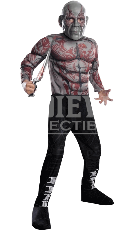 Kids Deluxe Drax The Destroyer Costume - Drax Costume (788x788), Png Download
