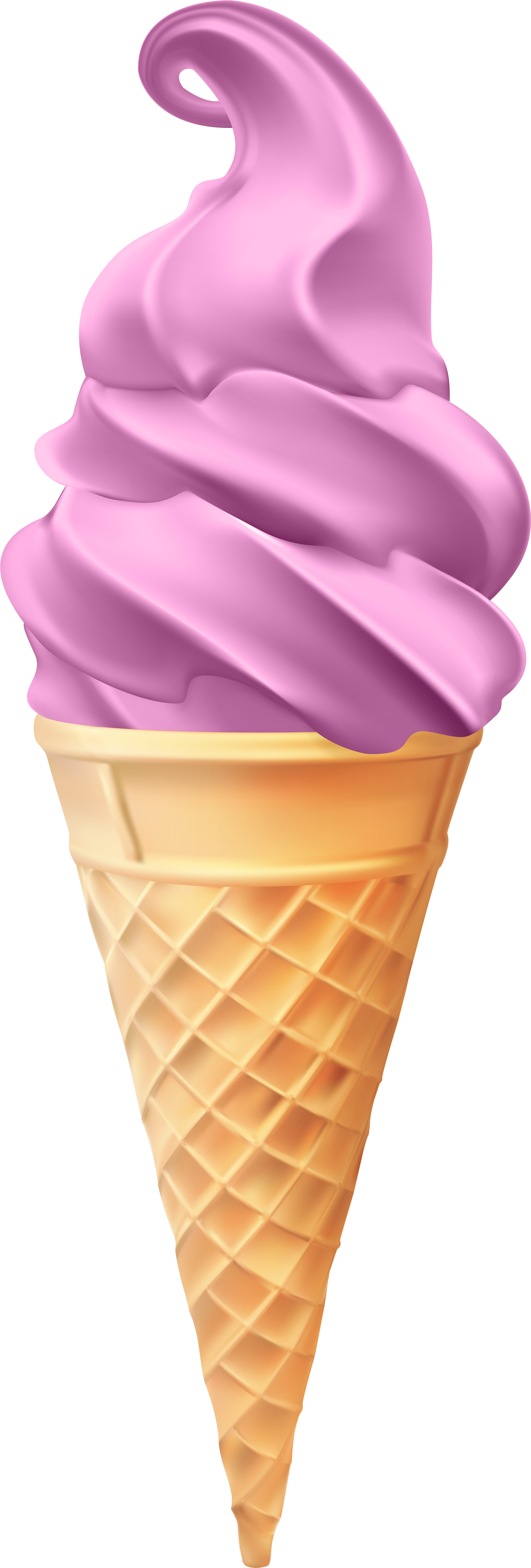 Ice Cream Cone (2781x8000), Png Download
