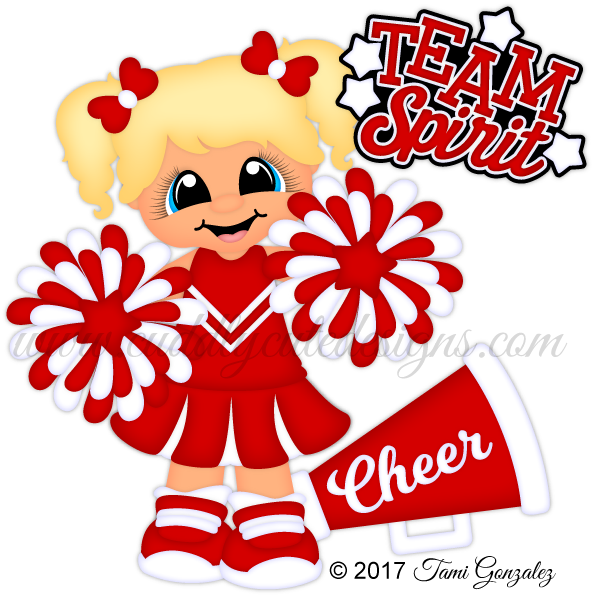 Cheerleader Cutie (600x600), Png Download