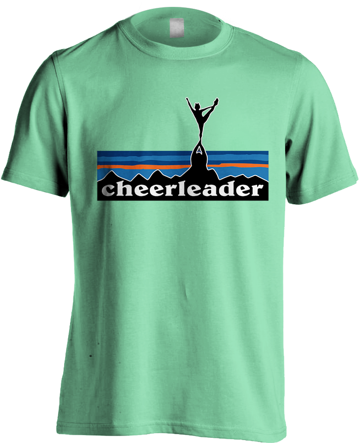 Cheerleader Landscape T-shirt - Ohio State Shirt (992x1112), Png Download