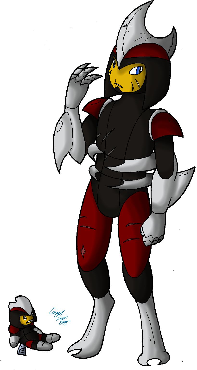 Deceased Blaziken - Cartoon (845x1561), Png Download