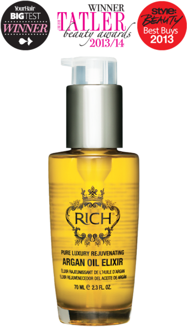 Rich Rejuvenating Argan Oil Elixir 70 Ml - Argan Hair Oil Elixir (500x682), Png Download