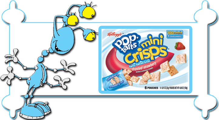 Target Has A Really Great Deal On Pop-tart Mini Crisps - Cartoon (720x432), Png Download