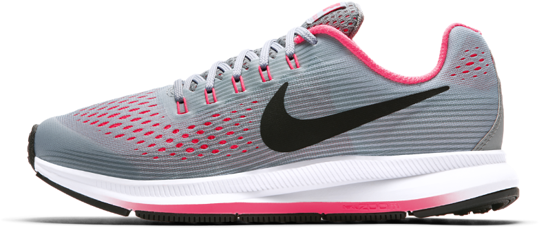 Nike Zoom Pegasus 34 Big Kids' Running Shoe Size - נייק פגסוס 34 נשים (1000x1000), Png Download