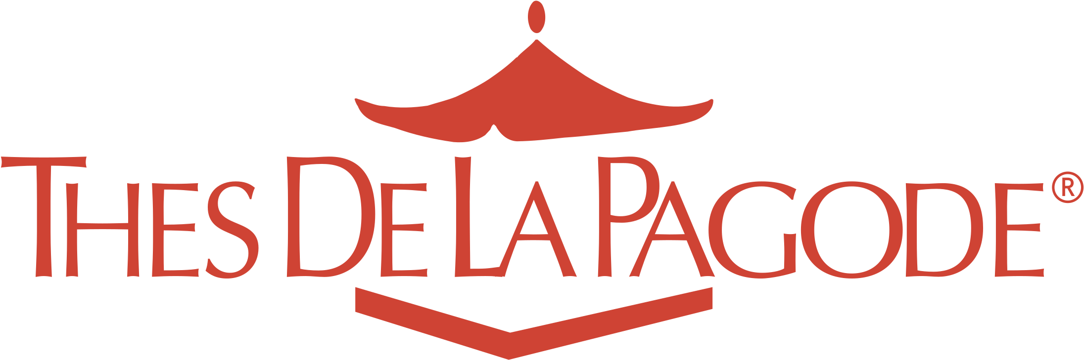 Thes De La Pagode Logo Png Transparent - Thés De La Pagode (2400x2400), Png Download