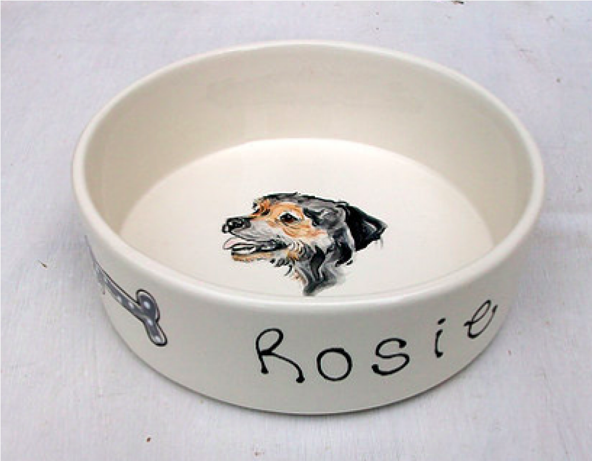 Portrait Dog Bowl - Beagle (1200x1200), Png Download