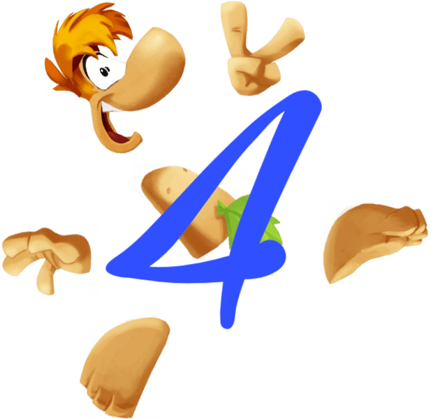 Rayman 4 It Could Happen (617x600), Png Download