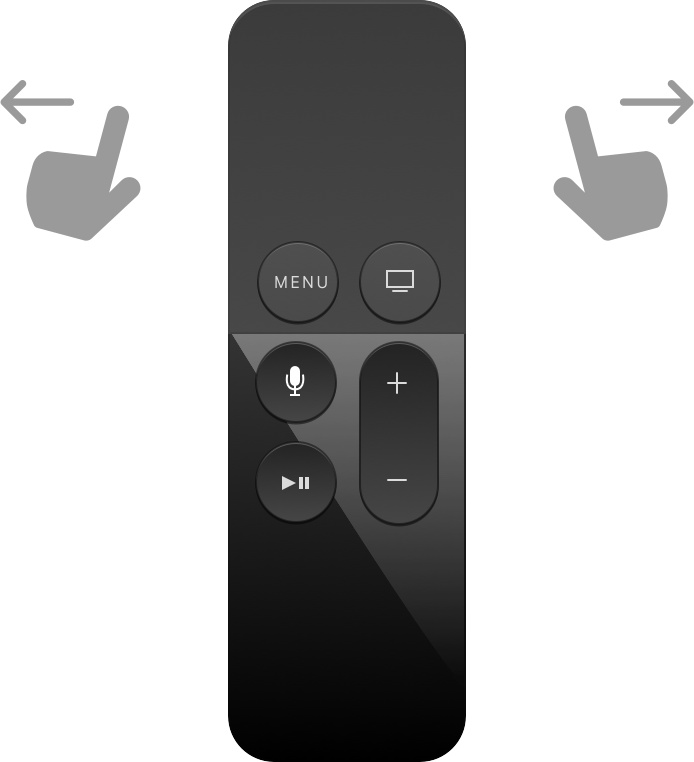 Swipe Right Or Left On Matches Using Your Apple Tv - Mobile Phone (694x762), Png Download