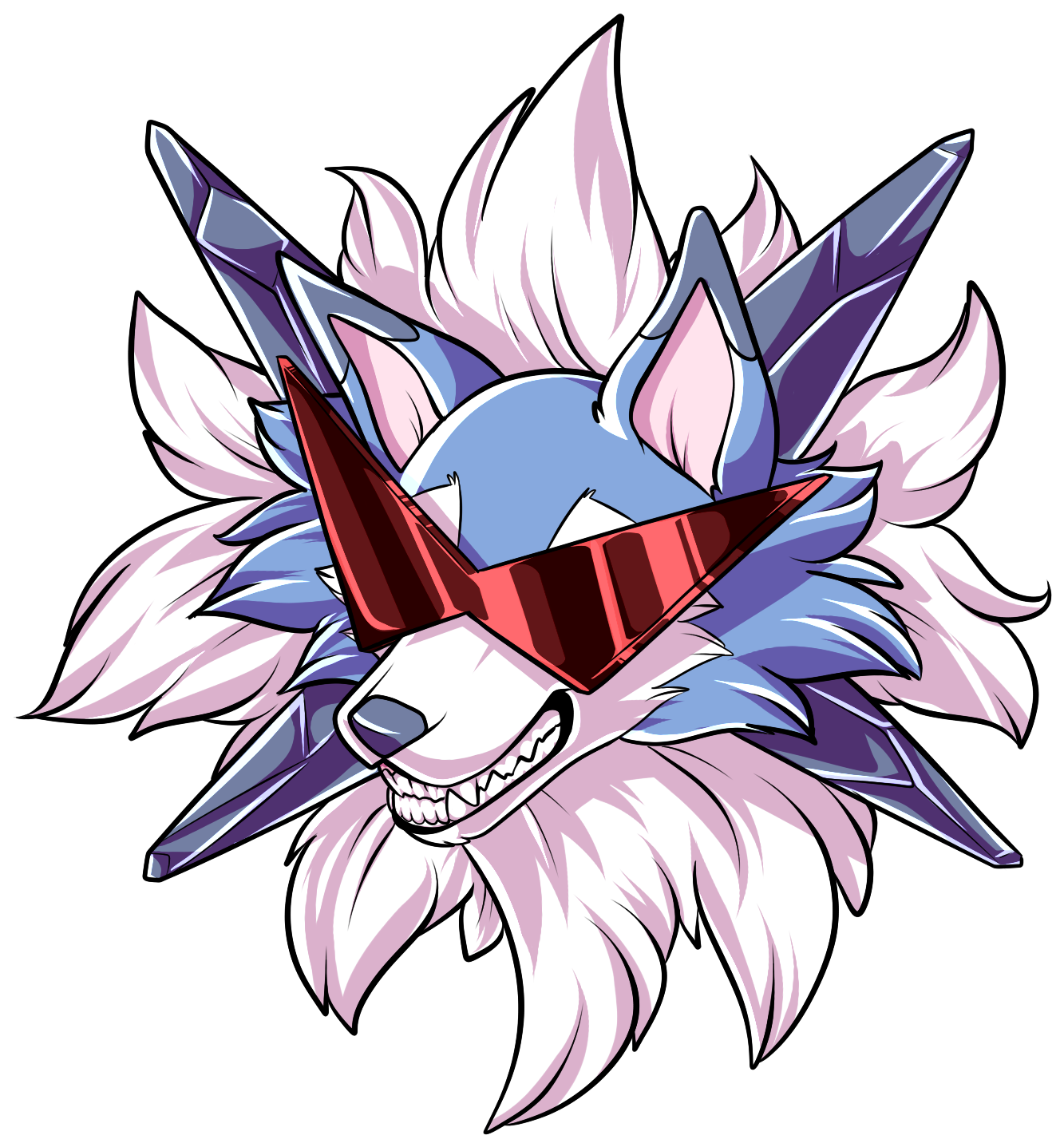 Doggo With A Bloggo, A Challenger Appears - Flower (1333x1437), Png Download