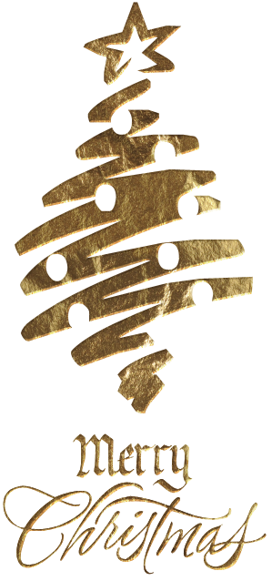 Christmas Banner - Calligraphy (800x800), Png Download