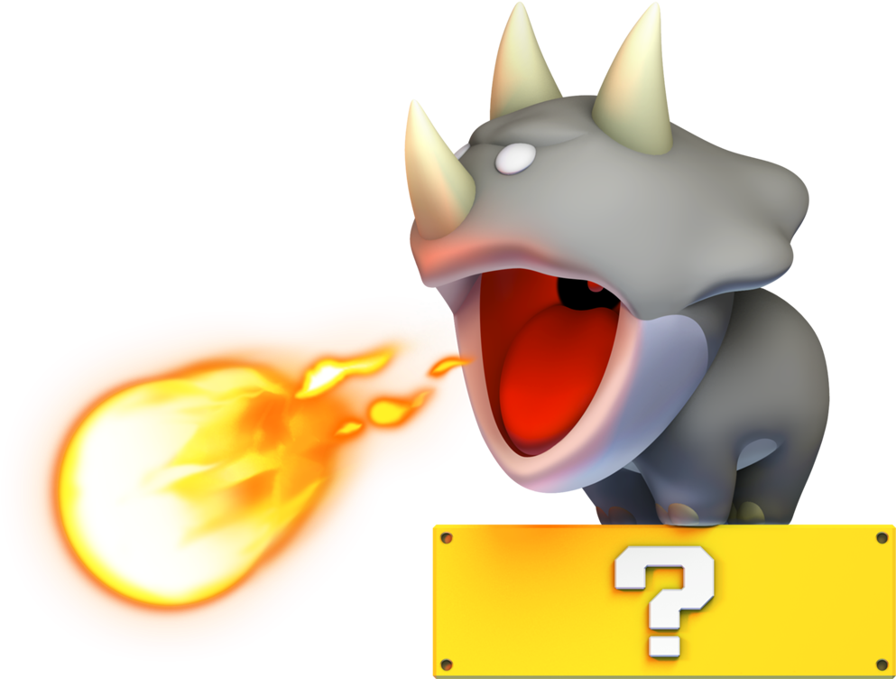 375 Kb Png - New Super Mario Bros 2 Dino (1000x751), Png Download