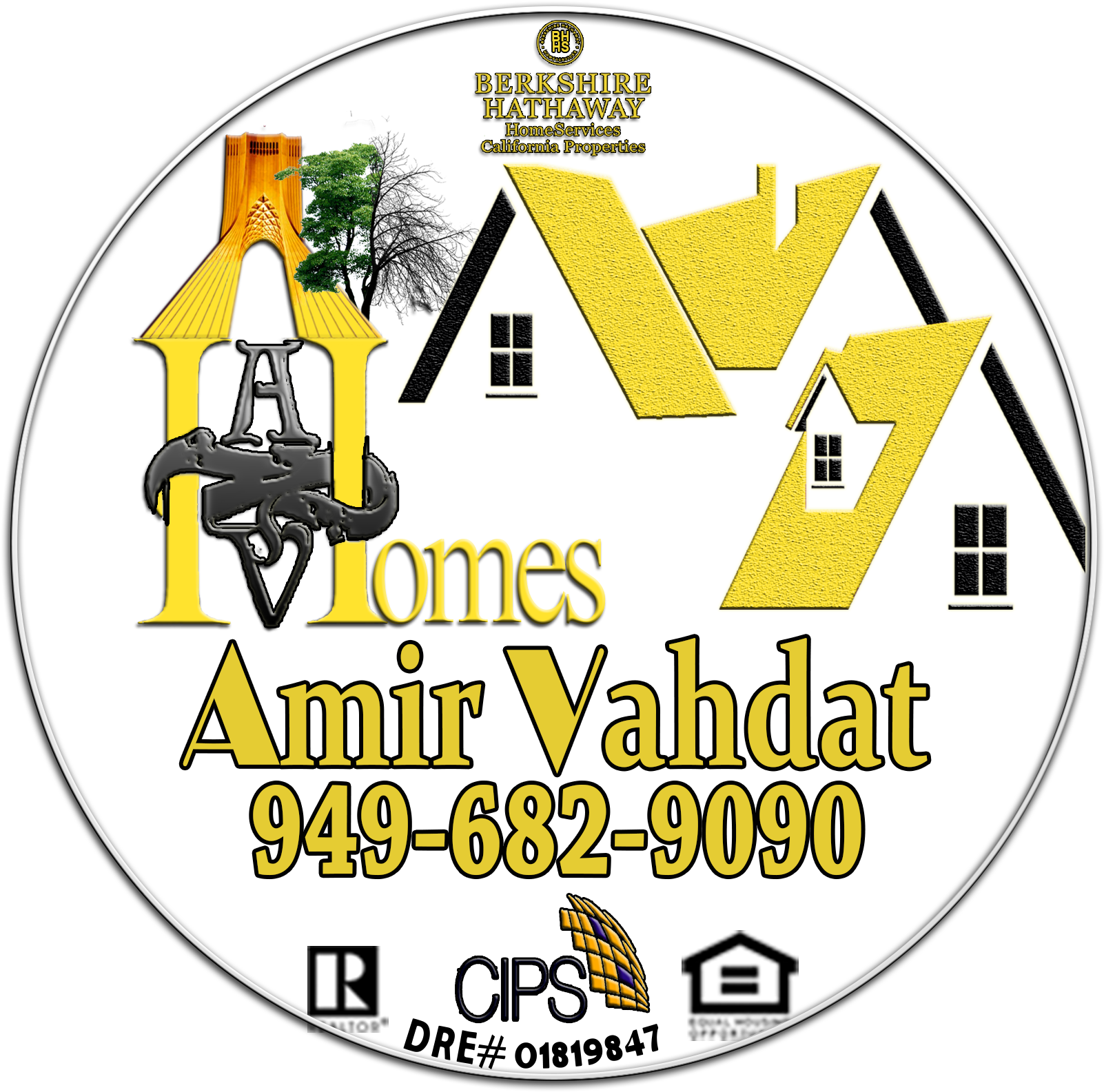Luxury Coastal Homes Amir Vahdat With Berkshire Hathaway - Realtor (1629x1634), Png Download