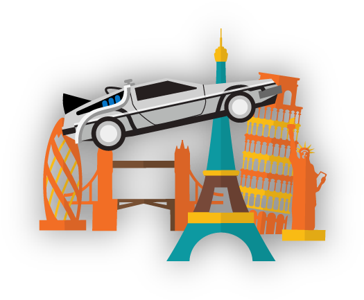 Bt Bttf Obj 09 Ok - Graphic Design (568x568), Png Download