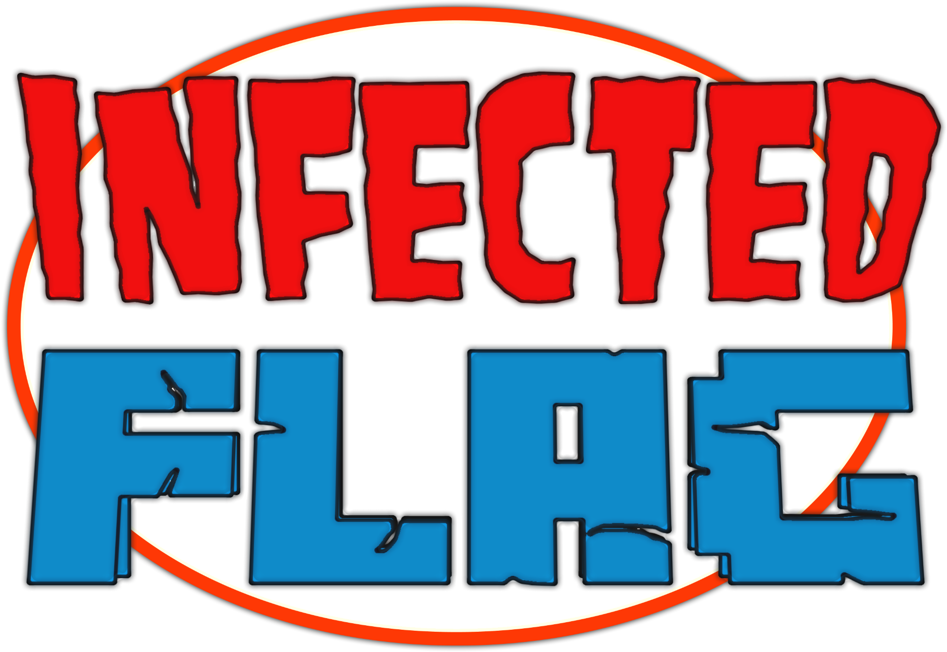 Infected Flag (2000x2000), Png Download