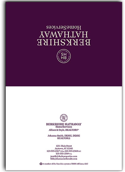 Bhhs-notecrdcabnophoto - Berkshire Hathaway (575x575), Png Download