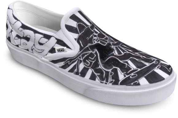 Votevotedvoting Ended - Slip-on Shoe (800x800), Png Download