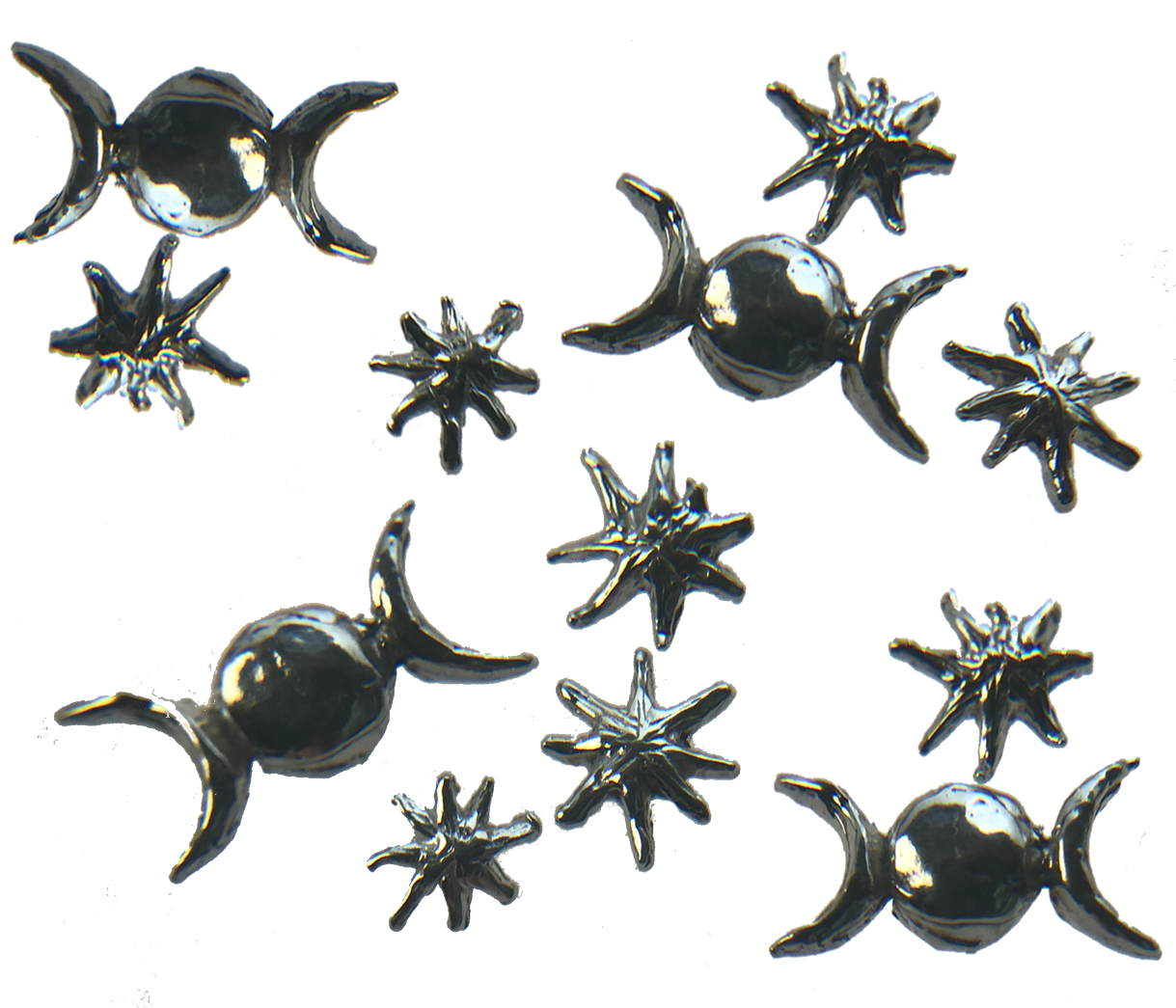 August Supply Drop - Earrings (1219x1045), Png Download