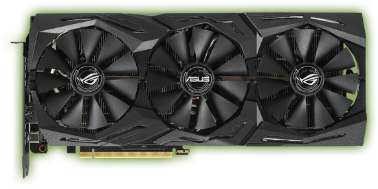 Geforce® Rtx - Asus Geforce Rog Strix Rtx 2070 Gaming (640x480), Png Download