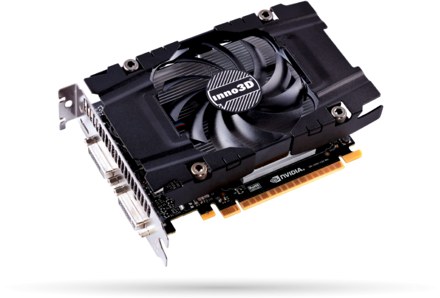 Inno 3d Geforce Gtx 750 Ti 2gb (1024x648), Png Download