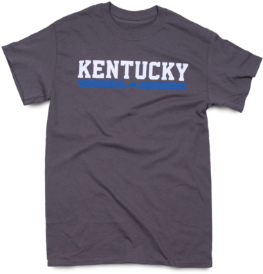Kentucky Angle Charcoal - Active Shirt (600x600), Png Download