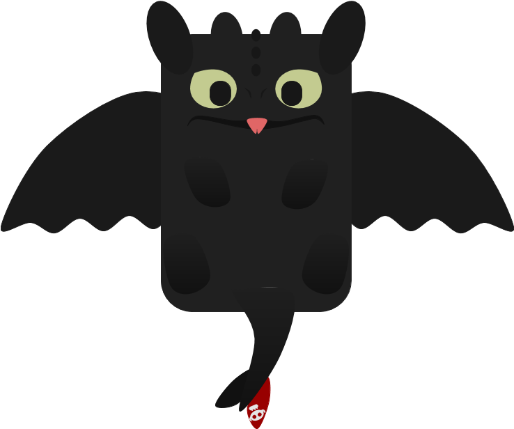 Animaltoothless - Cartoon (737x627), Png Download