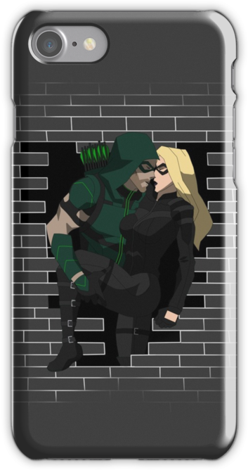 Cw Arrow And Black Canary By Bigosodesign - Warrior Cats Phone Case Iphone 8 (500x667), Png Download