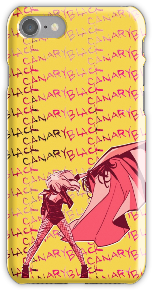 Black Canary Iphone 7 Snap Case - Mobile Phone Case (750x1000), Png Download