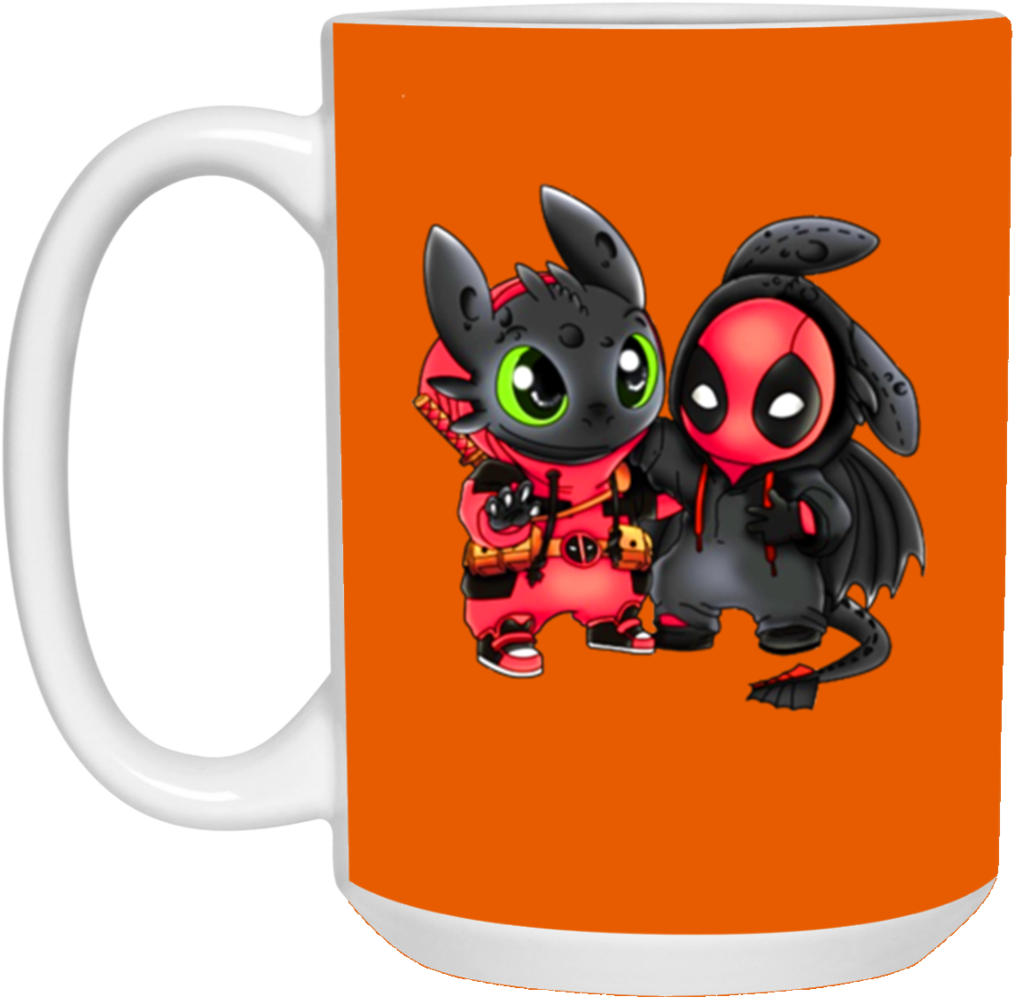 Toothless Night Fury Dragon Deadpool - Toothless Deadpool (1024x1024), Png Download