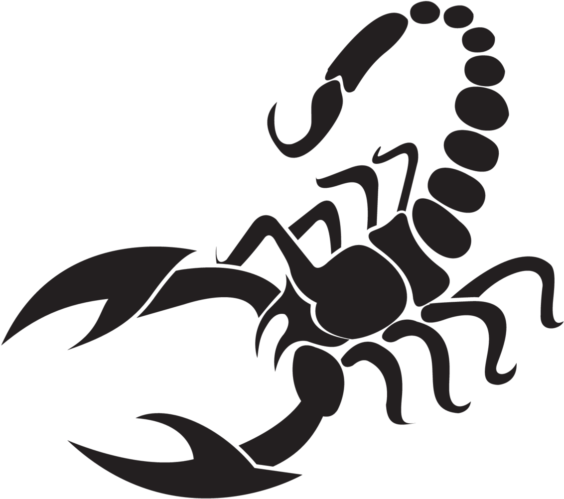 Scorpion Sticker - Scorpion Vector (1200x1076), Png Download
