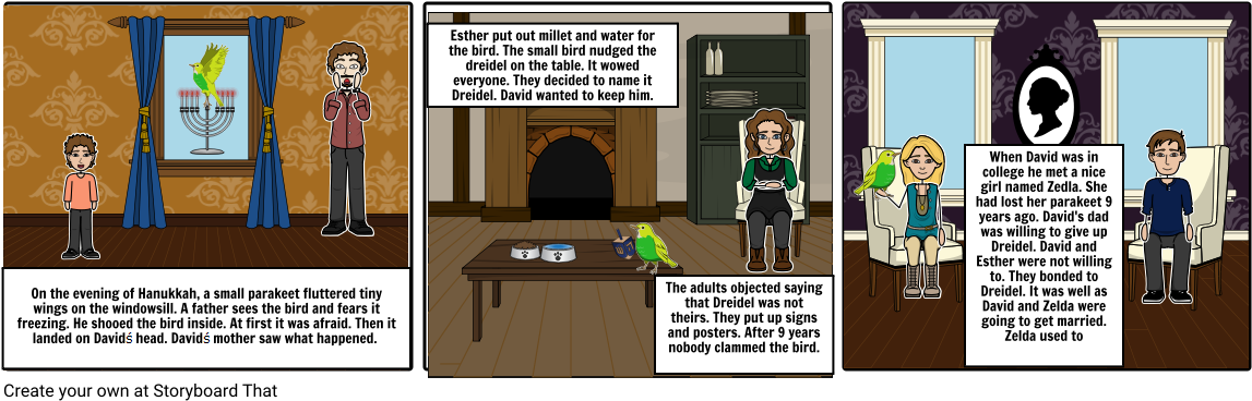 Dreidle Frame - Cartoon (1164x385), Png Download
