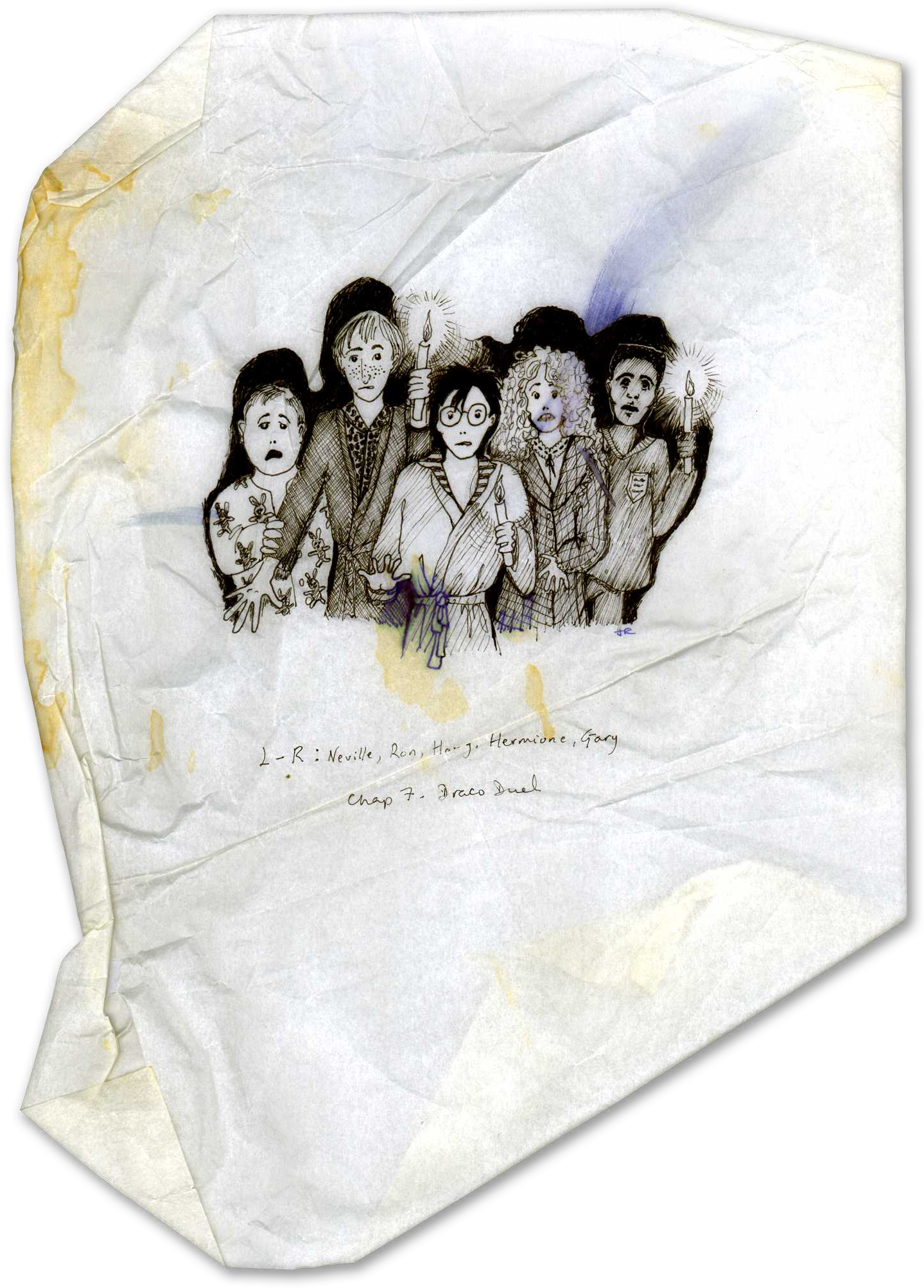 Https - //i - Cubeupload - Com/pzmvg2 - Jk Rowling Harry Potter Sketch (1500x2195), Png Download