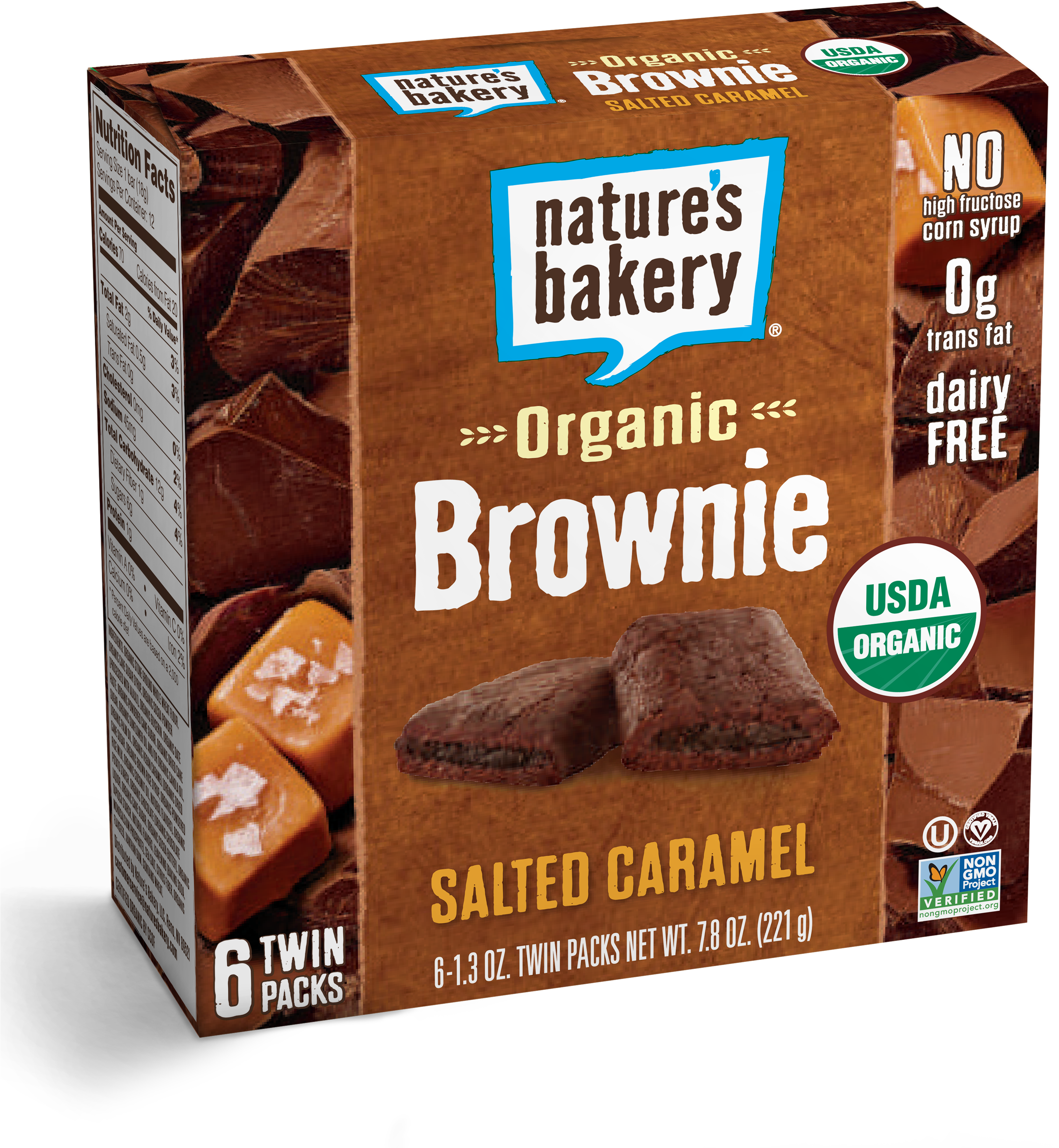 Organic Brownie - Usda Organic (3117x3353), Png Download