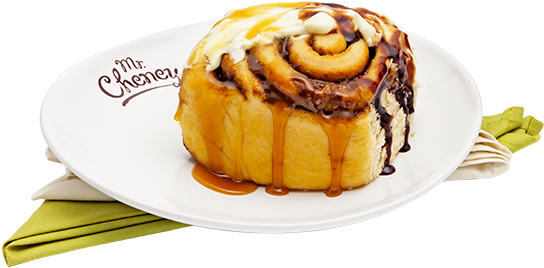 Cinnamon Roll Mr Cheney (600x600), Png Download