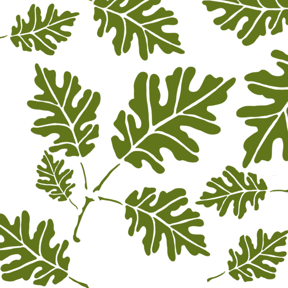 Image Of Oak Leaves Camo Stencil - Camouflage Spraymaling (1000x1000), Png Download