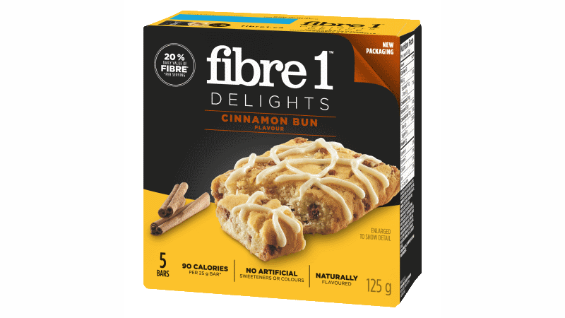 Fibre 1 Cinnamon Bun (800x450), Png Download